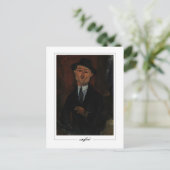 Amedeo Modigliani #311 - Kunstkunst Briefkaart (Staand voorkant)