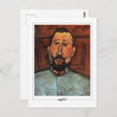 Amedeo Modigliani #317 - Fijne Kunst Briefkaart (Voorkant / Achterkant)