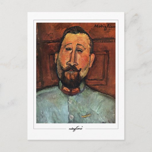 Amedeo Modigliani #317 - Fijne Kunst Briefkaart (Voorkant)