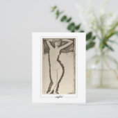 Amedeo Modigliani #344 - Kunstkunst Briefkaart (Staand voorkant)