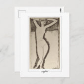 Amedeo Modigliani #344 - Kunstkunst Briefkaart (Voorkant / Achterkant)