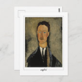 Amedeo Modigliani #351 - Fijne Kunst Briefkaart (Voorkant / Achterkant)
