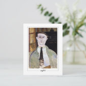 Amedeo Modigliani #352 - Fijne Kunst Briefkaart (Staand voorkant)
