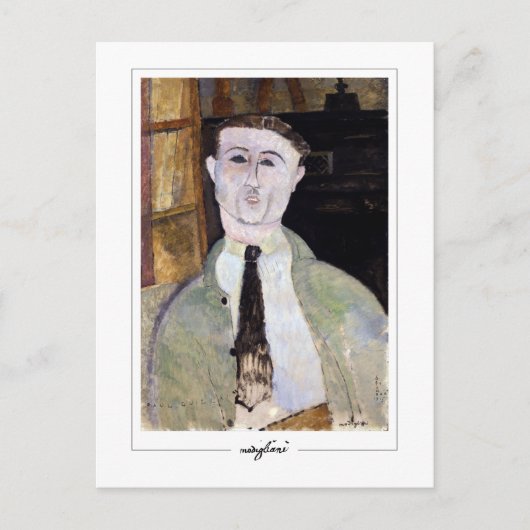 Amedeo Modigliani #352 - Fijne Kunst Briefkaart (Voorkant)