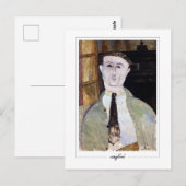 Amedeo Modigliani #352 - Kunstkunst Briefkaart (Voorkant / Achterkant)