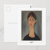 Amedeo Modigliani #353 - Fijne Kunst Briefkaart (Voorkant / Achterkant)