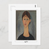 Amedeo Modigliani #353 - Kunstkunst Briefkaart (Voorkant / Achterkant)