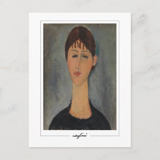 Amedeo Modigliani #353 - Kunstkunst Briefkaart (Voorkant)