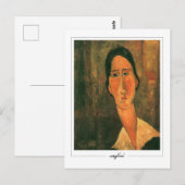 Amedeo Modigliani #38 - Kunstkunst Briefkaart (Voorkant / Achterkant)