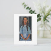 Amedeo Modigliani #5 - Fijne Kunst Briefkaart (Staand voorkant)