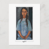 Amedeo Modigliani #5 - Fijne Kunst Briefkaart (Voorkant)