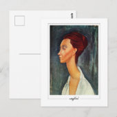 Amedeo Modigliani #70 - Fijne Kunst Briefkaart (Voorkant / Achterkant)