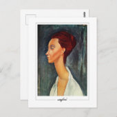 Amedeo Modigliani #70 - Kunstkunst Briefkaart (Voorkant / Achterkant)