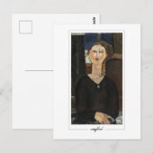Amedeo Modigliani #7 - Fijne Kunst Briefkaart (Voorkant / Achterkant)