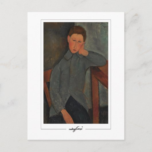 Amedeo Modigliani #96 - Fijne Kunst Briefkaart (Voorkant)