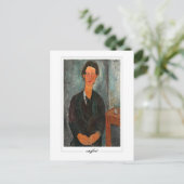 Amedeo Modigliani #9 - Fijne Kunst Briefkaart (Staand voorkant)
