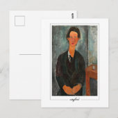 Amedeo Modigliani #9 - Fijne Kunst Briefkaart (Voorkant / Achterkant)