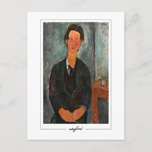 Amedeo Modigliani #9 - Fijne Kunst Briefkaart (Voorkant)