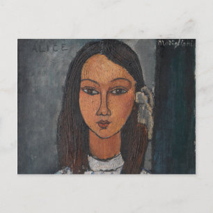 Amedeo Modigliani - Alice Briefkaart