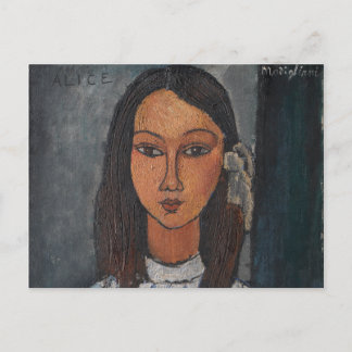 Amedeo Modigliani - Alice Briefkaart