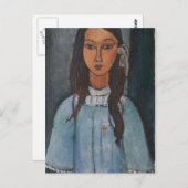 Amedeo Modigliani - Alice Briefkaart (Voorkant / Achterkant)