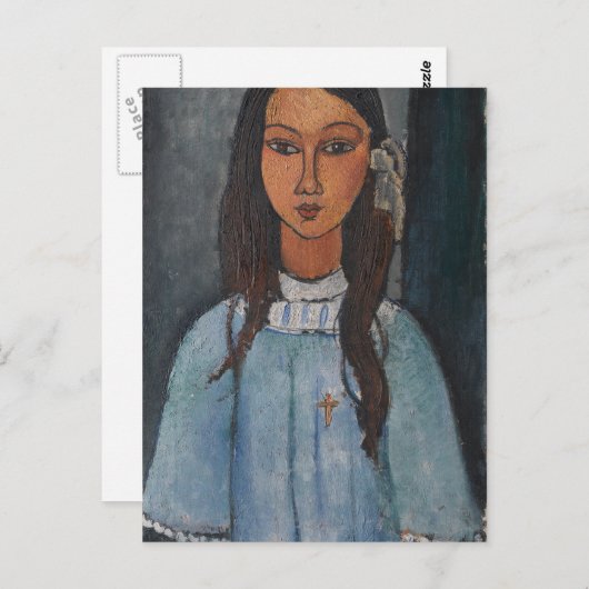 Amedeo Modigliani - Alice Briefkaart (Voorkant / Achterkant)