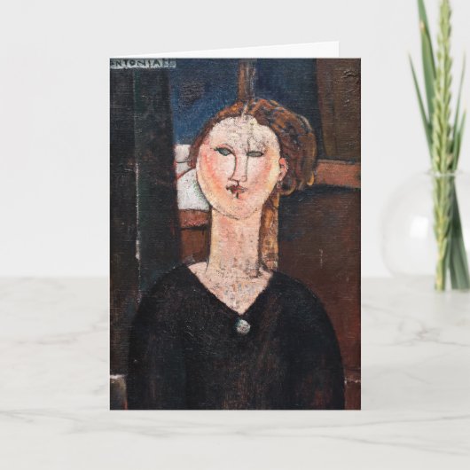 Amedeo Modigliani - Antonia Kaart (Voorkant)