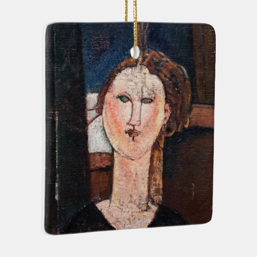 Amedeo Modigliani - Antonia Keramisch Ornament (Rechts)