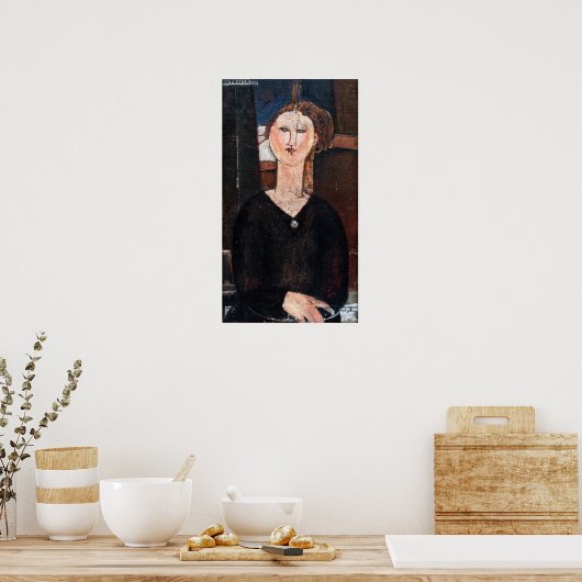 Amedeo Modigliani - Antonia Poster (Keuken)