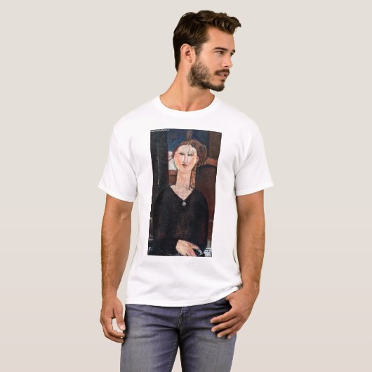 Amedeo Modigliani - Antonia T-shirt (Voorkant volledig)