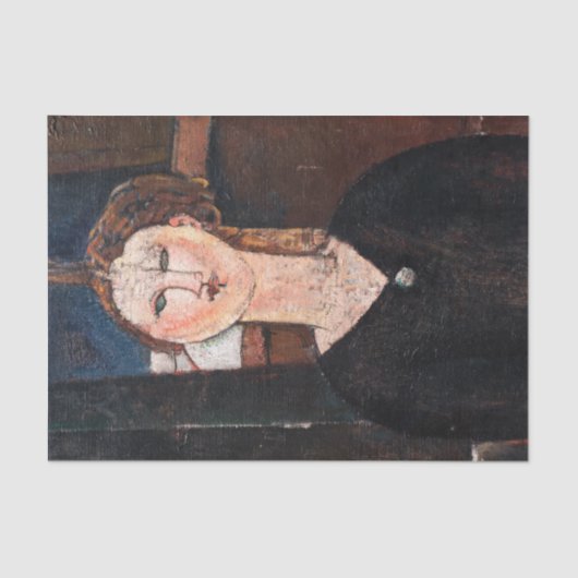 Amedeo Modigliani - Antonia Tissuepapier (Voorkant)
