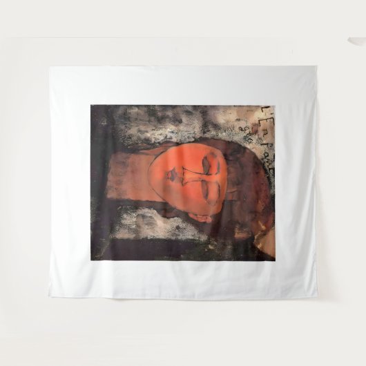 Amedeo Modigliani art painting Wandkleed (Voorkant (horizontaal))
