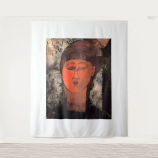 Amedeo Modigliani art painting Wandkleed