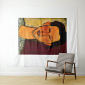 Amedeo Modigliani art style Wandkleed (In Situ (horizontaal))