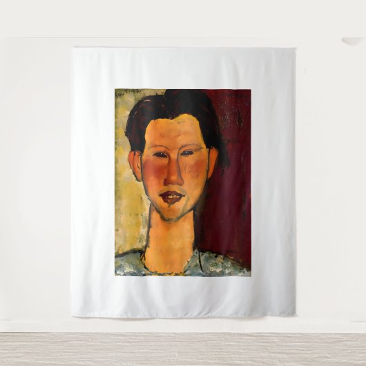 Amedeo Modigliani art style Wandkleed (Voorkant)