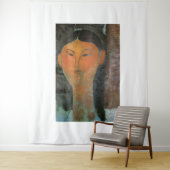 Amedeo Modigliani art Wandkleed (In situ)