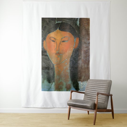 Amedeo Modigliani art Wandkleed (In situ)