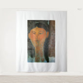 Amedeo Modigliani art Wandkleed (Voorkant)