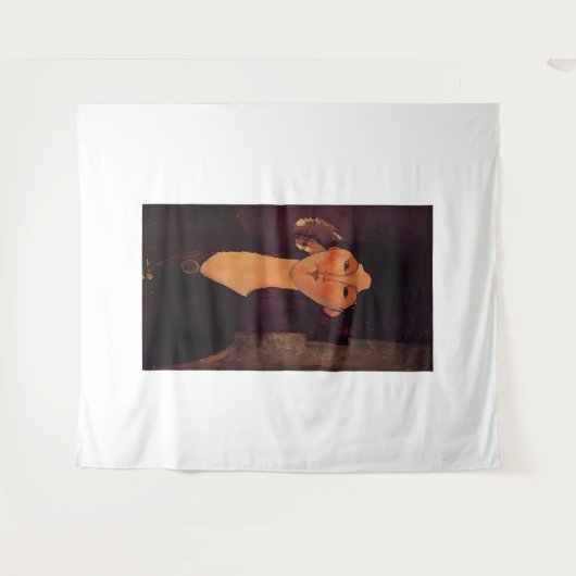 Amedeo Modigliani art work Wandkleed (Voorkant (horizontaal))