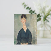 Amedeo Modigliani - Cafe singer Briefkaart (Staand voorkant)