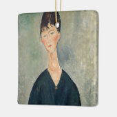 Amedeo Modigliani - Cafe singer Keramisch Ornament (Links)