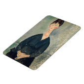 Amedeo Modigliani - Cafe singer Magneet (Linkerzijde)
