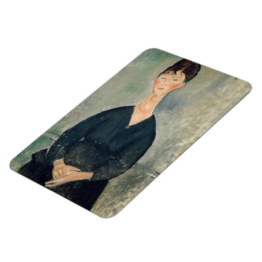 Amedeo Modigliani - Cafe singer Magneet (Linkerzijde)