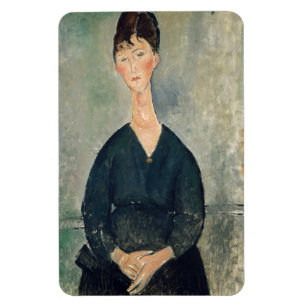 Amedeo Modigliani - Cafe singer Magneet