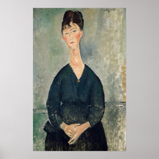 Amedeo Modigliani - Cafe singer Poster (Voorkant)