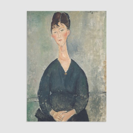 Amedeo Modigliani - Cafe singer Tissuepapier