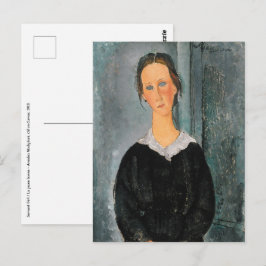 Amedeo Modigliani - Dienstmeisje Briefkaart