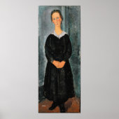 Amedeo Modigliani - Dienstmeisje Poster (Voorkant)