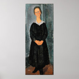 Amedeo Modigliani - Dienstmeisje Poster