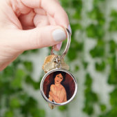 Amedeo Modigliani Grote Zittende Vrouw Sleutelhanger (Hand)